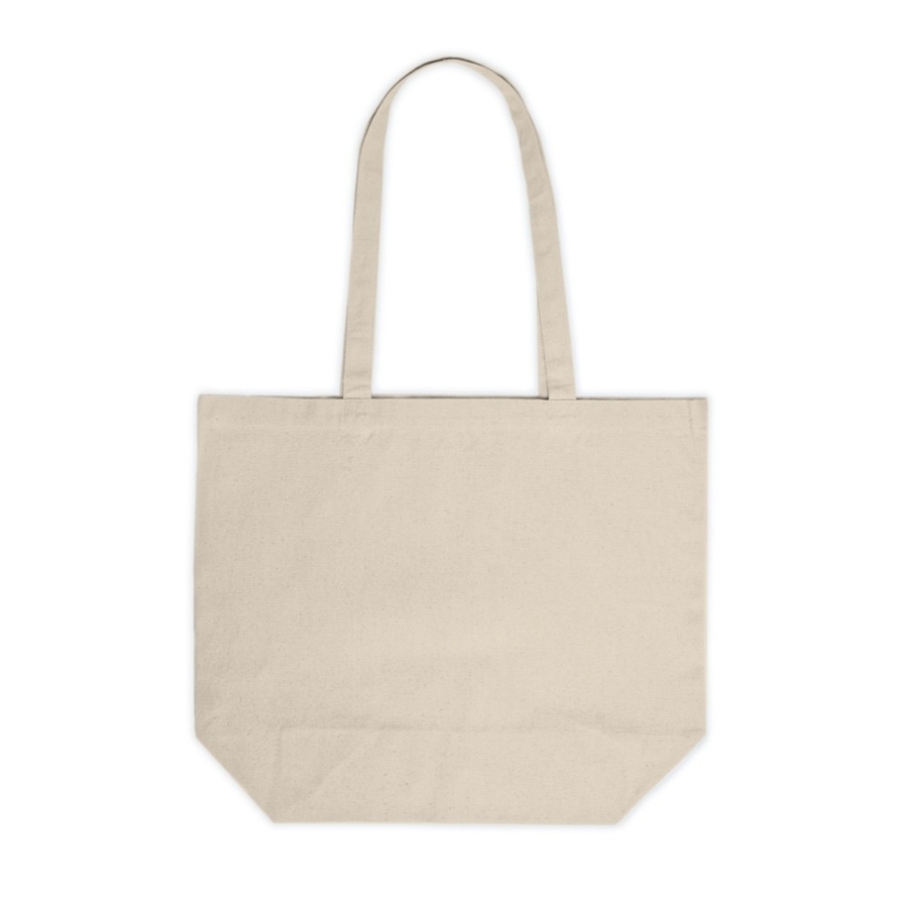 Floral Spring Swinging Gnome Custom Canvas Tote Bag - Picture 4 of 4